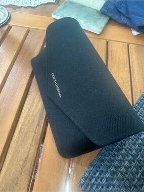 Dolce & Gabbana Black Fabric Eyewear Case